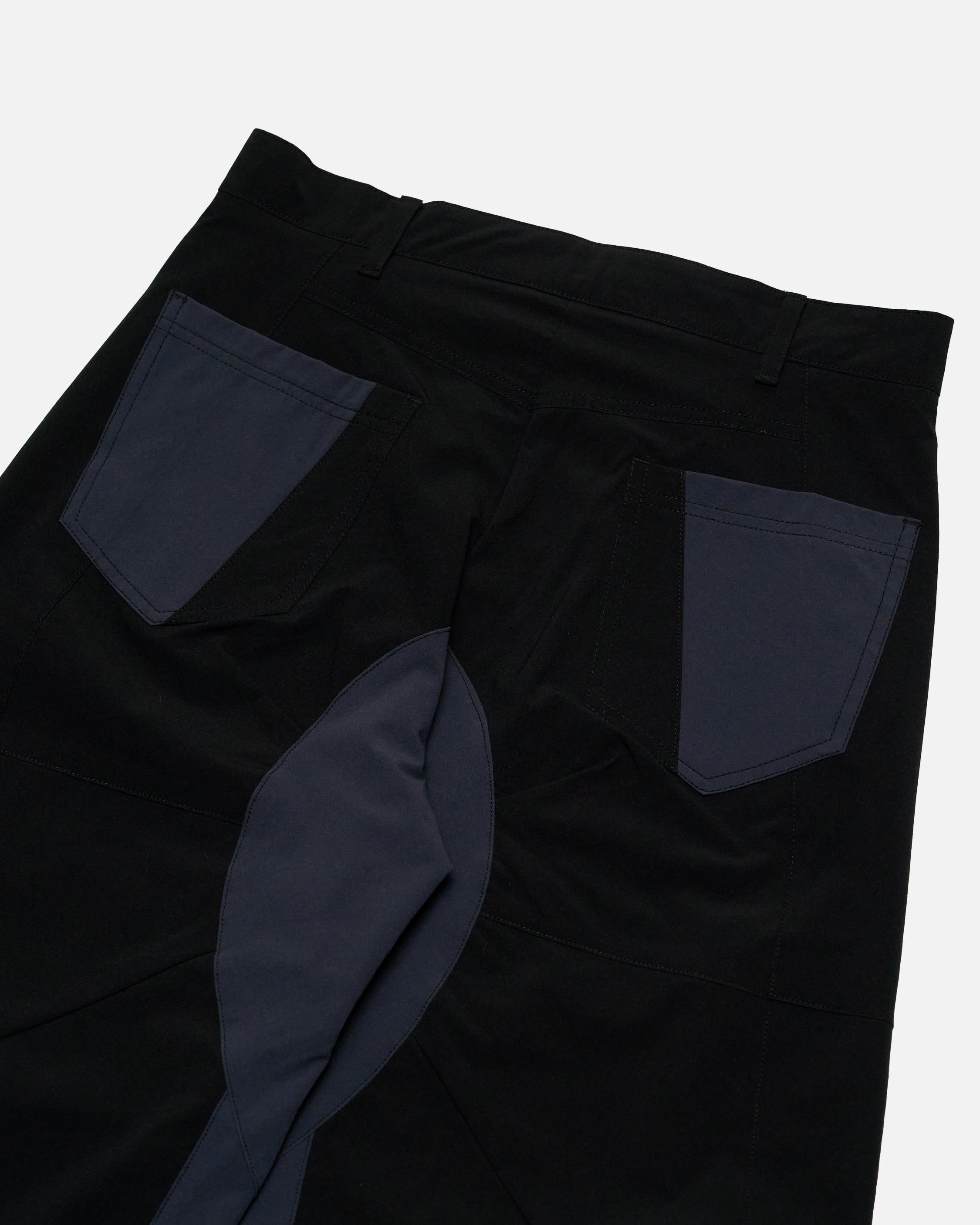 MSC / 【JUNCTION EXCLUSIVE】Bark Curved Pants - Navy Black