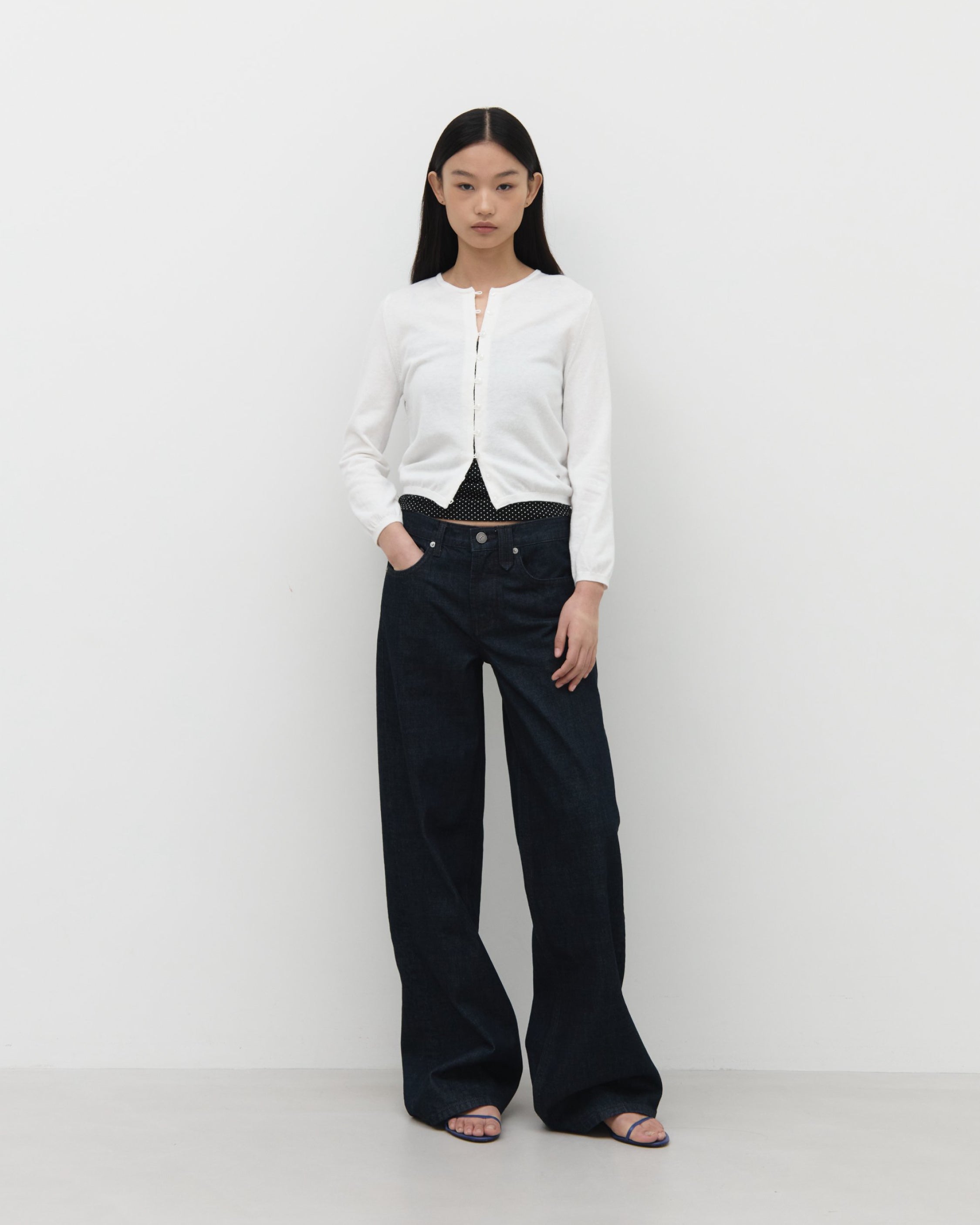 GBH / Wide Straight Fit Jeans - Indigo