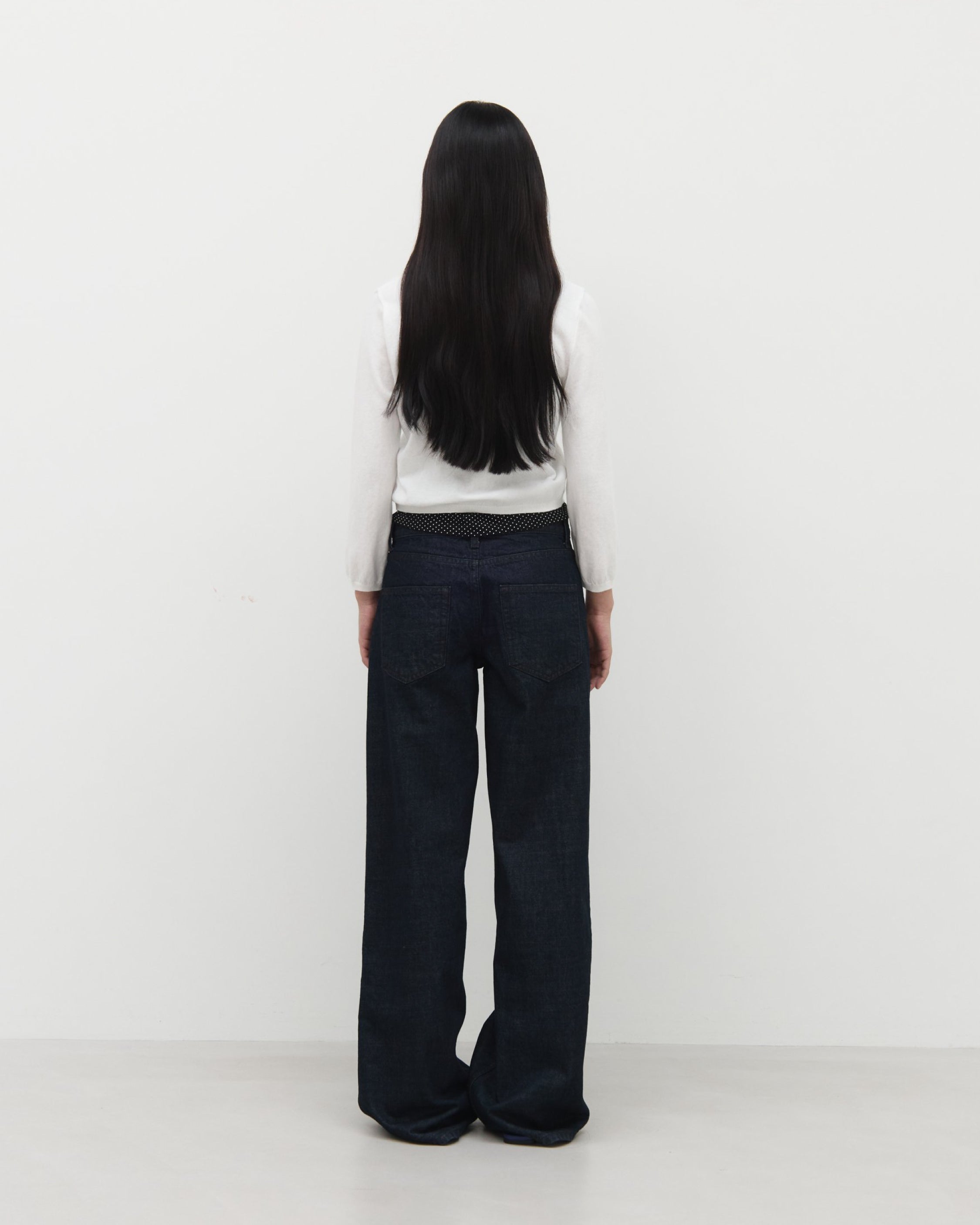 GBH / Wide Straight Fit Jeans - Indigo