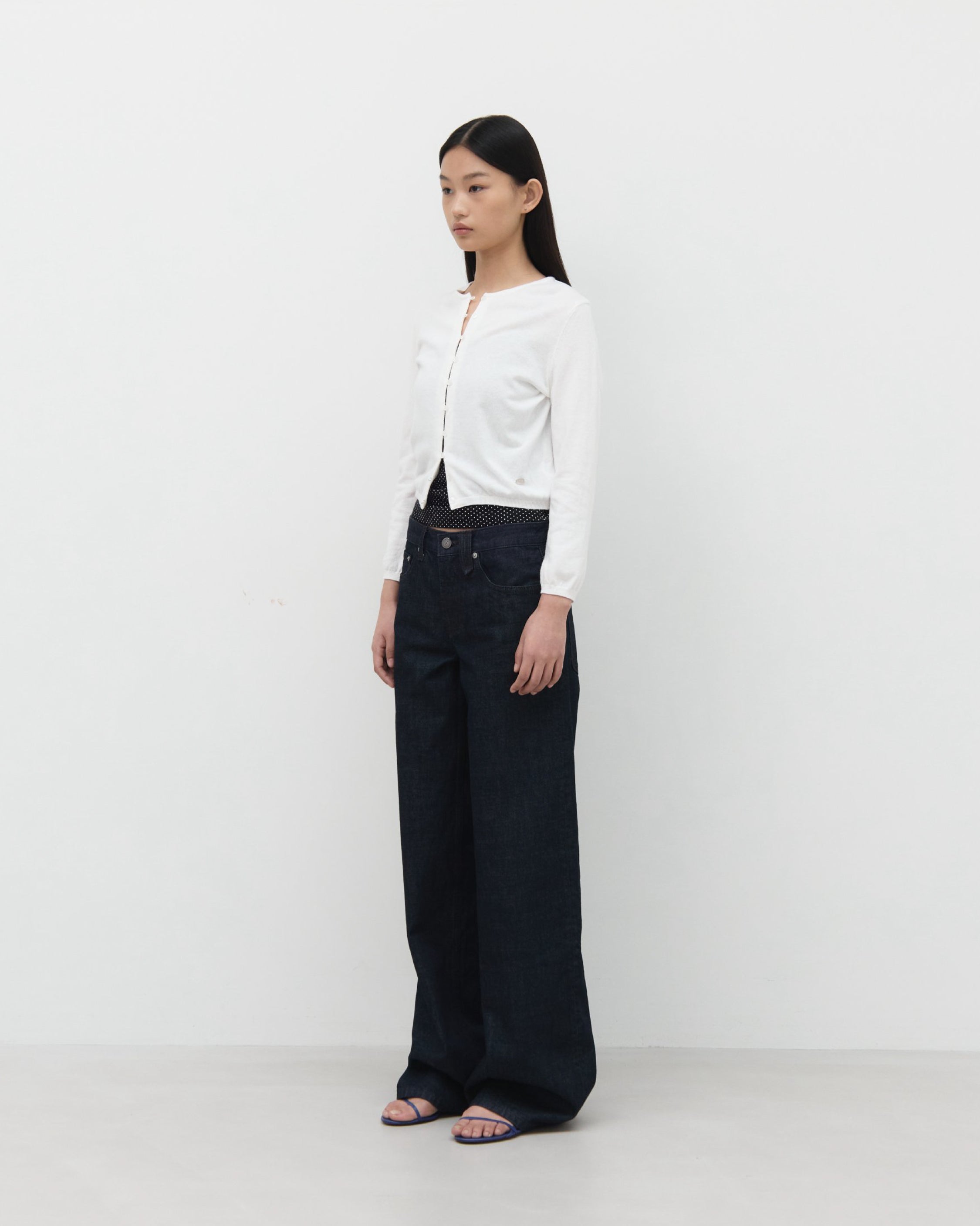 GBH / Wide Straight Fit Jeans - Indigo