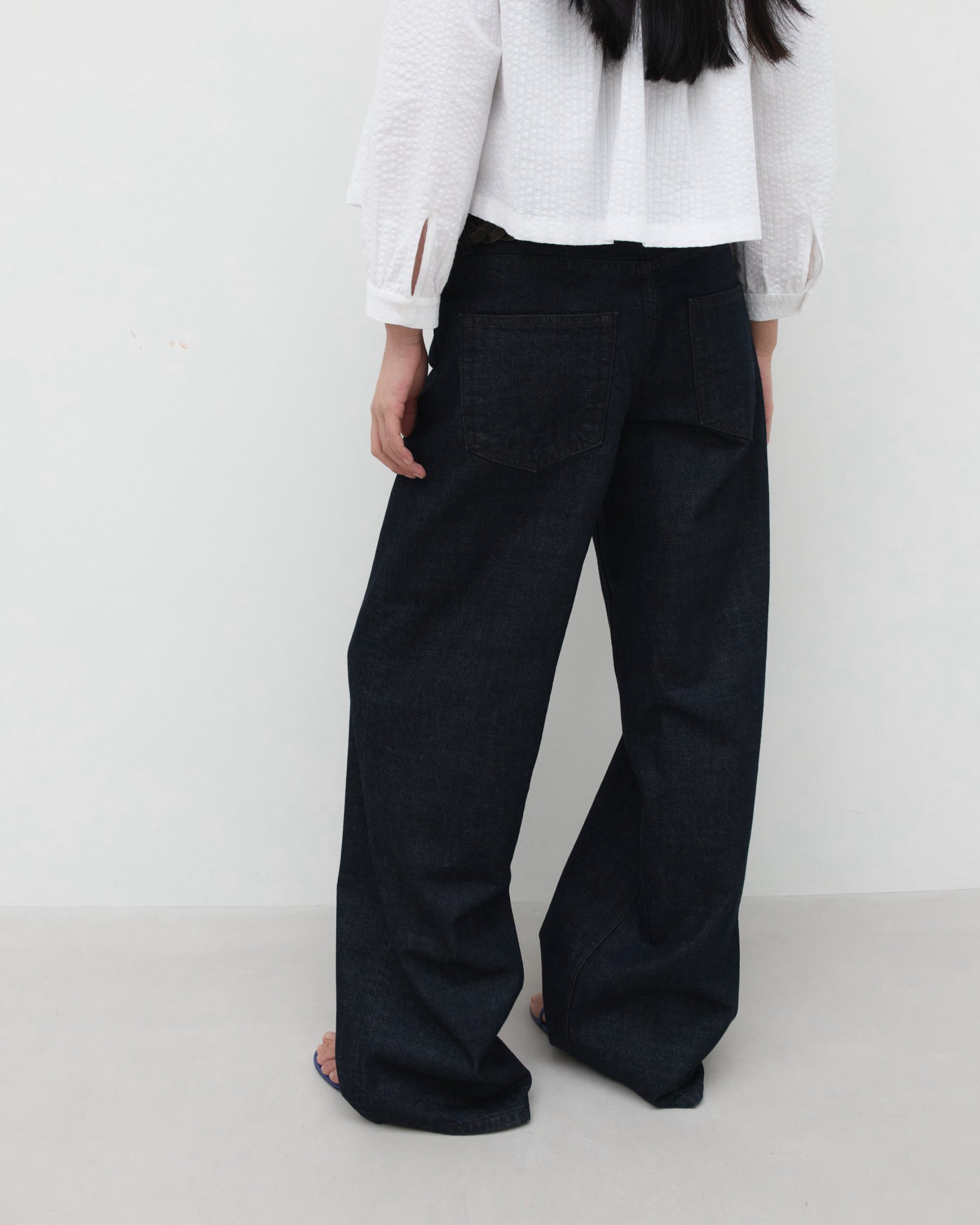 GBH / Wide Straight Fit Jeans - Indigo