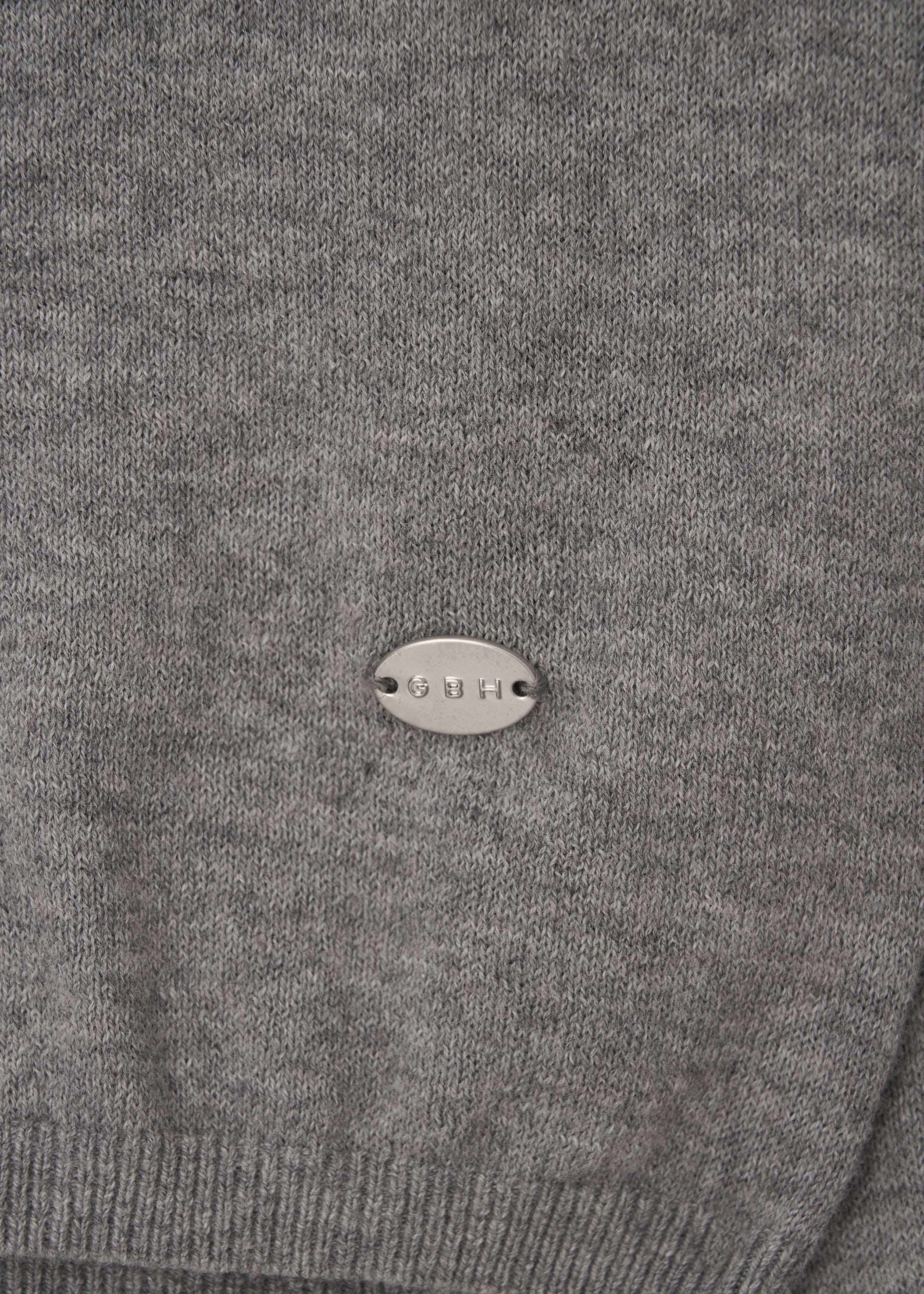 GBH / Cashmere Petite Cardigan - Melange Gray