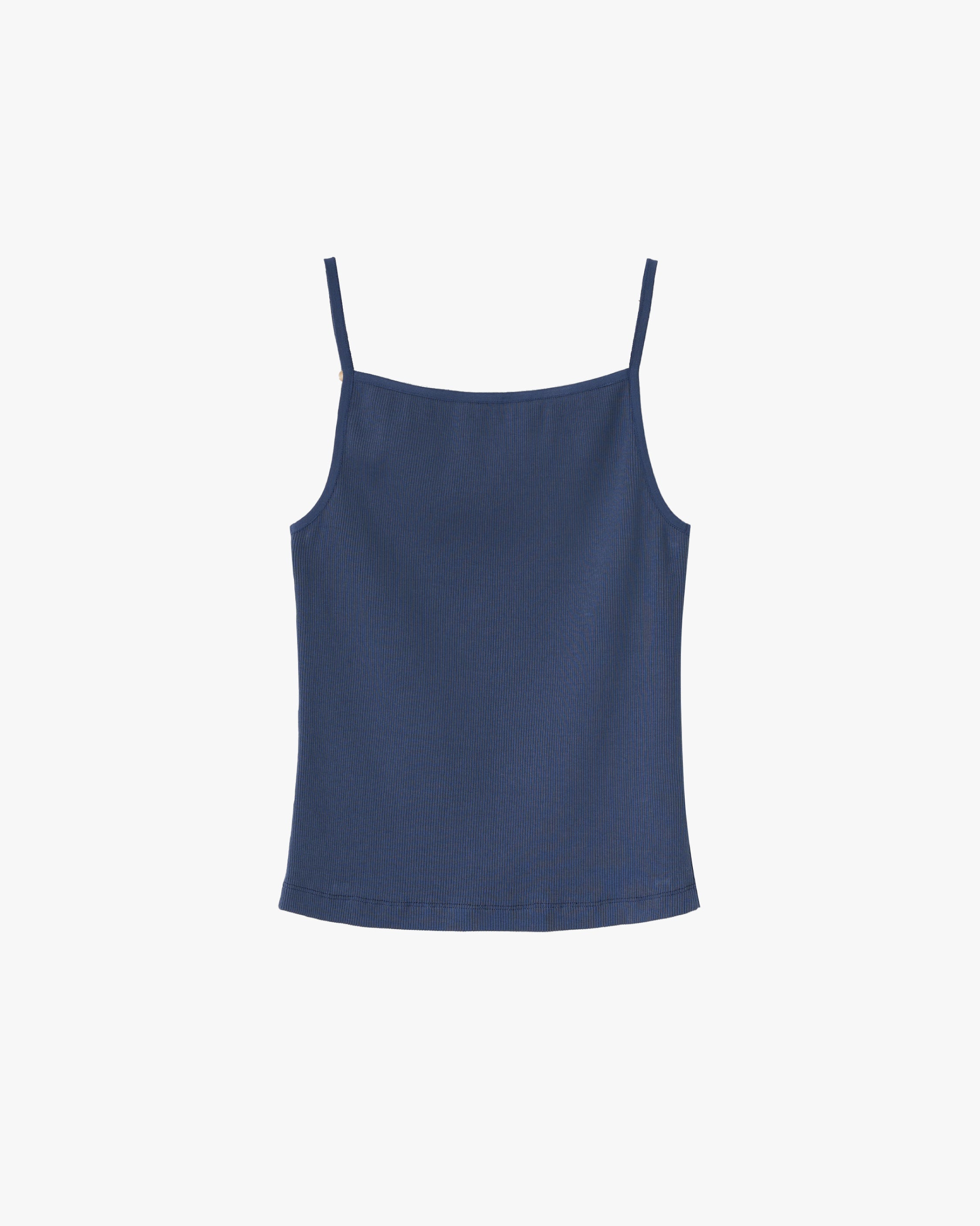 GBH / Wood Beads Sleeveless - Blue Grey