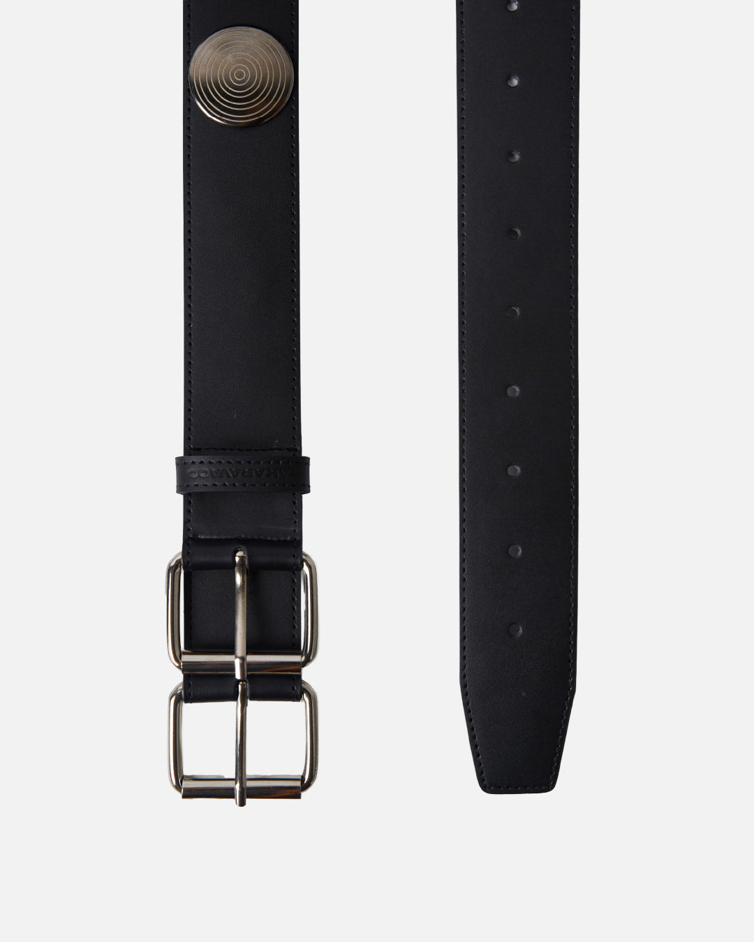TAKARAVACO / Mirror Rivet Belt - Black