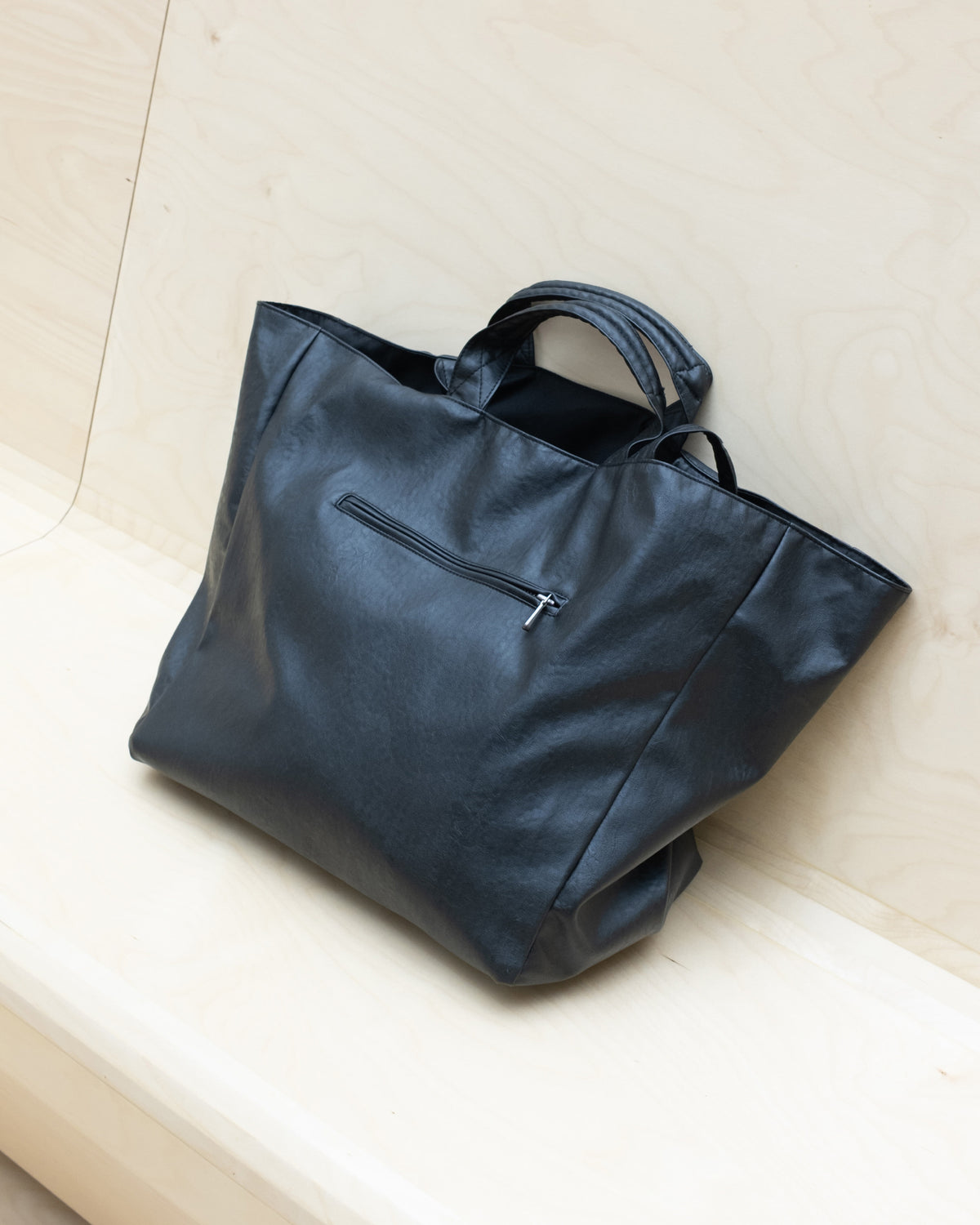 FÖRMLICH / Leather Shopper bag (Type01) - Black