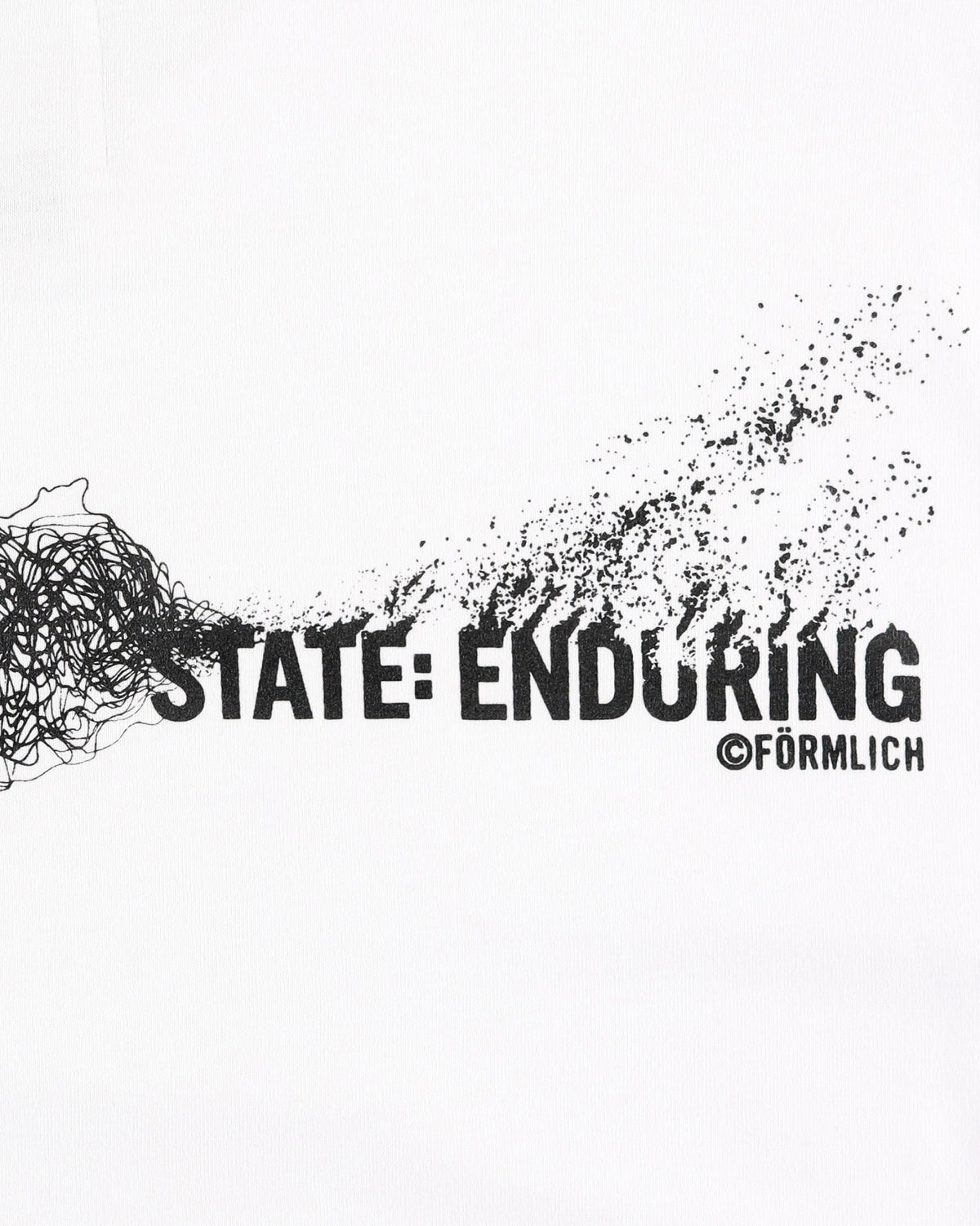 FÖRMLICH / T-Shirt (Type01) - White