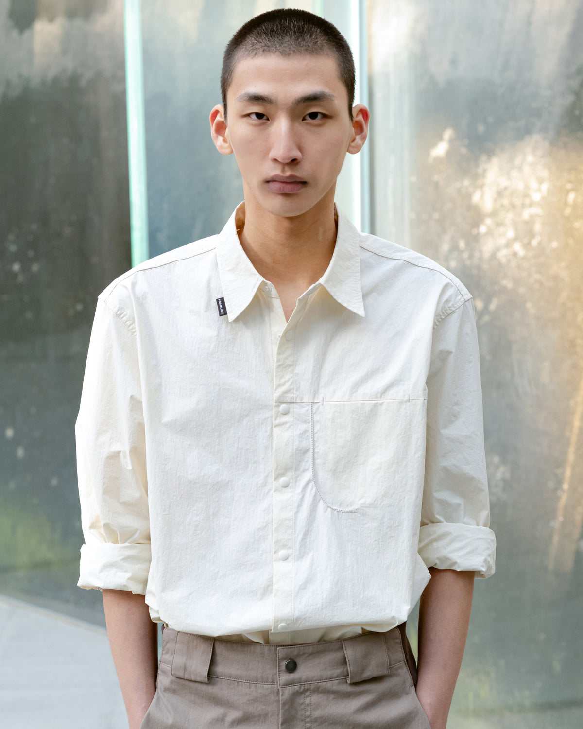 FÖRMLICH / Nylon Shirt - Ecru