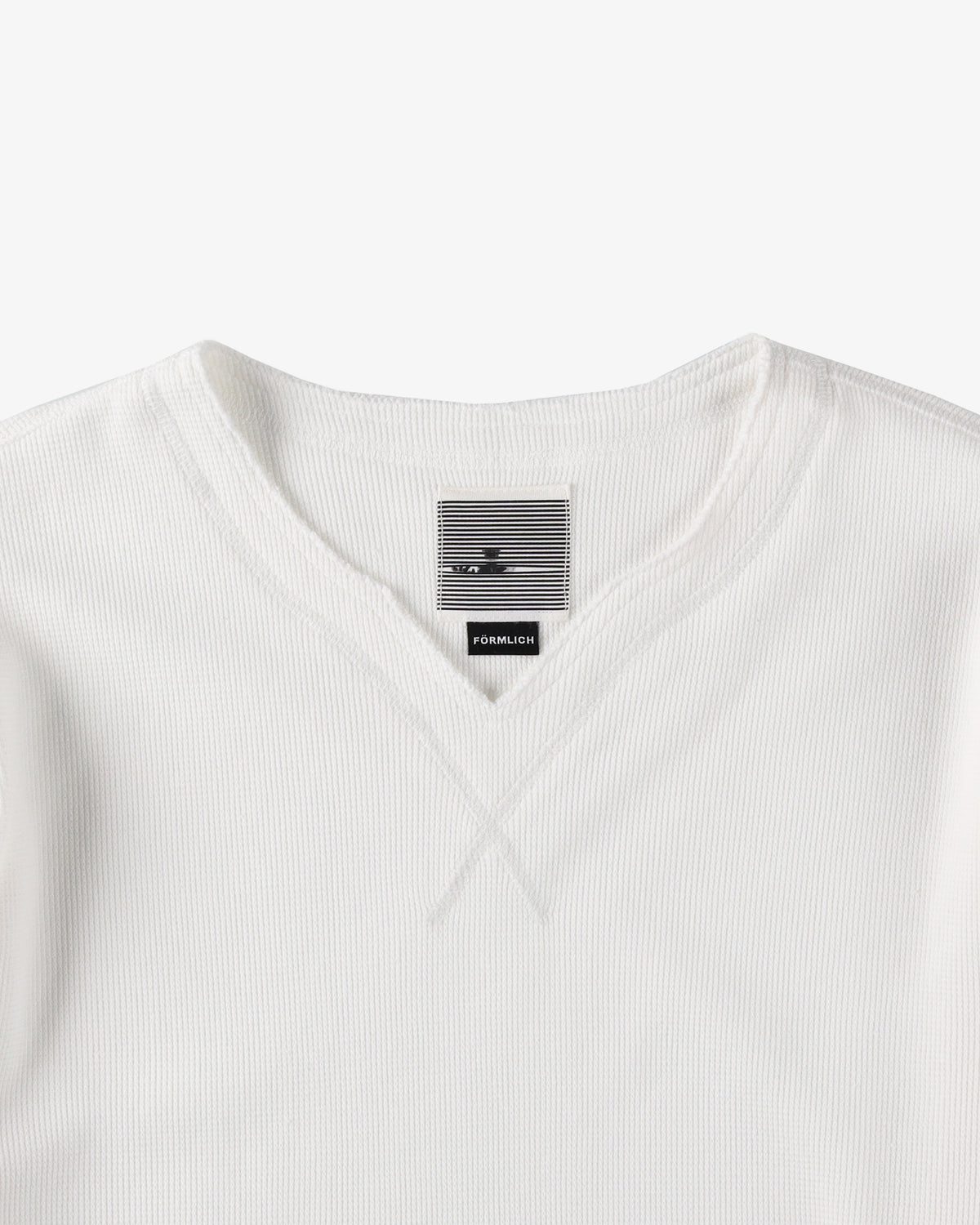 FÖRMLICH / Raw Cut Ls - White