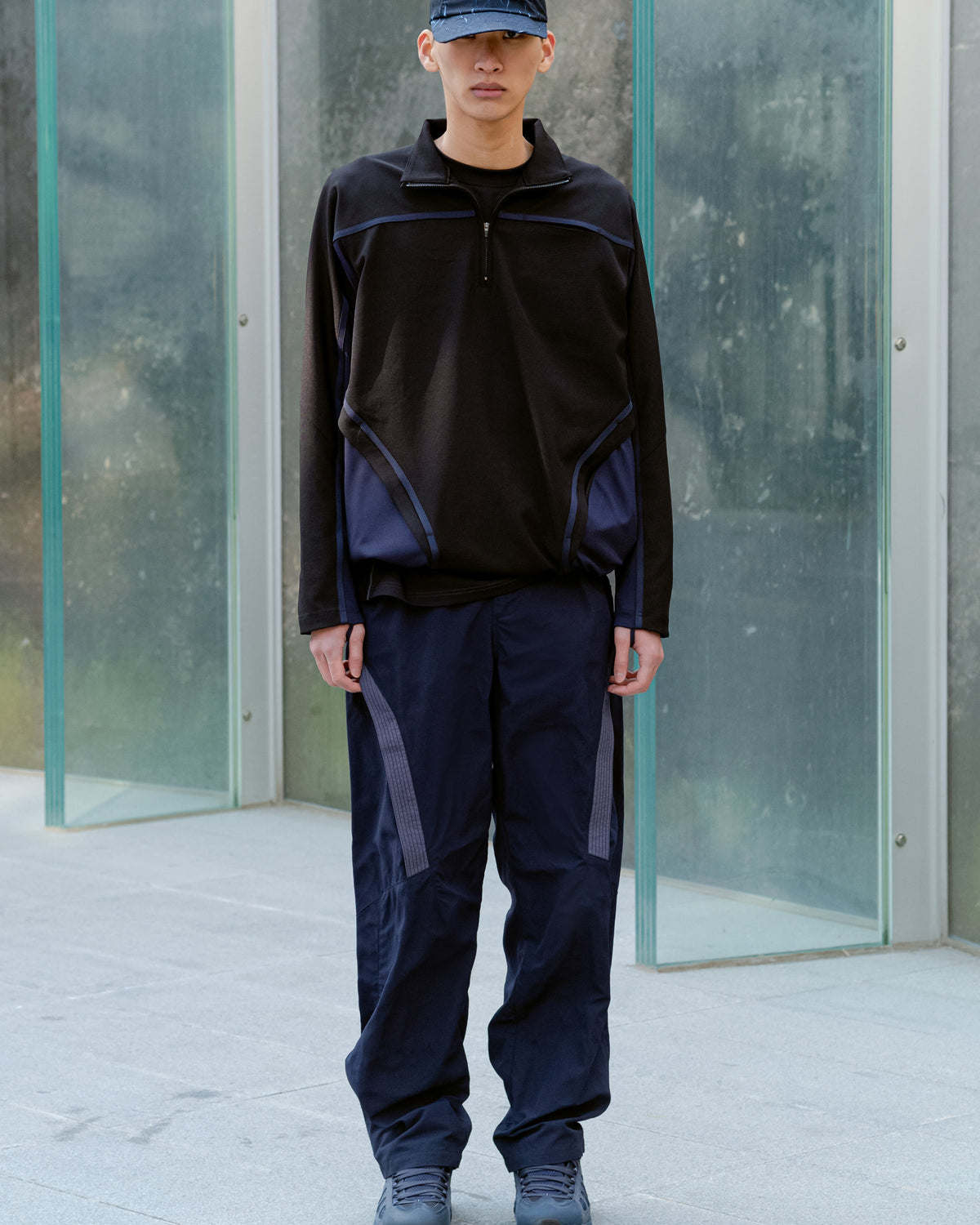 FÖRMLICH / Recycle Taslan Pants - Navy