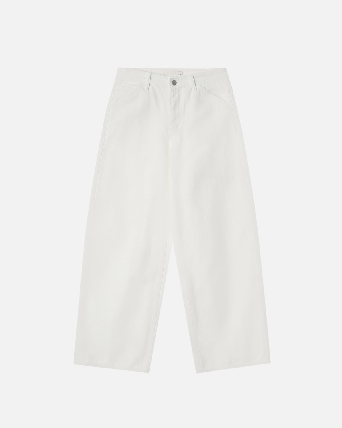 GBH / 26FW WIDE CINCH-BACK JEAN - White
