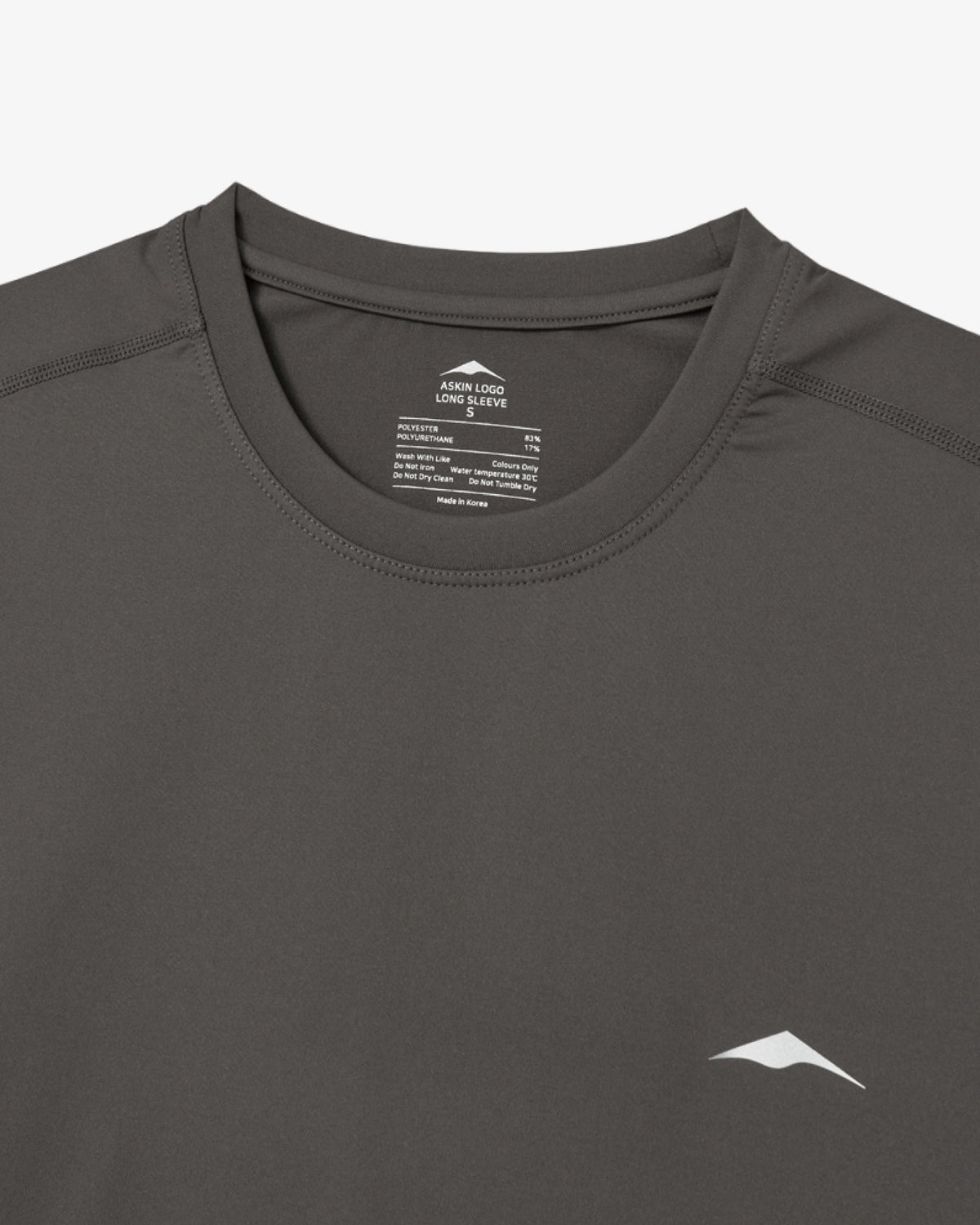 GOYOWEAR / Askin Logo Long Sleeve - Brown Grey