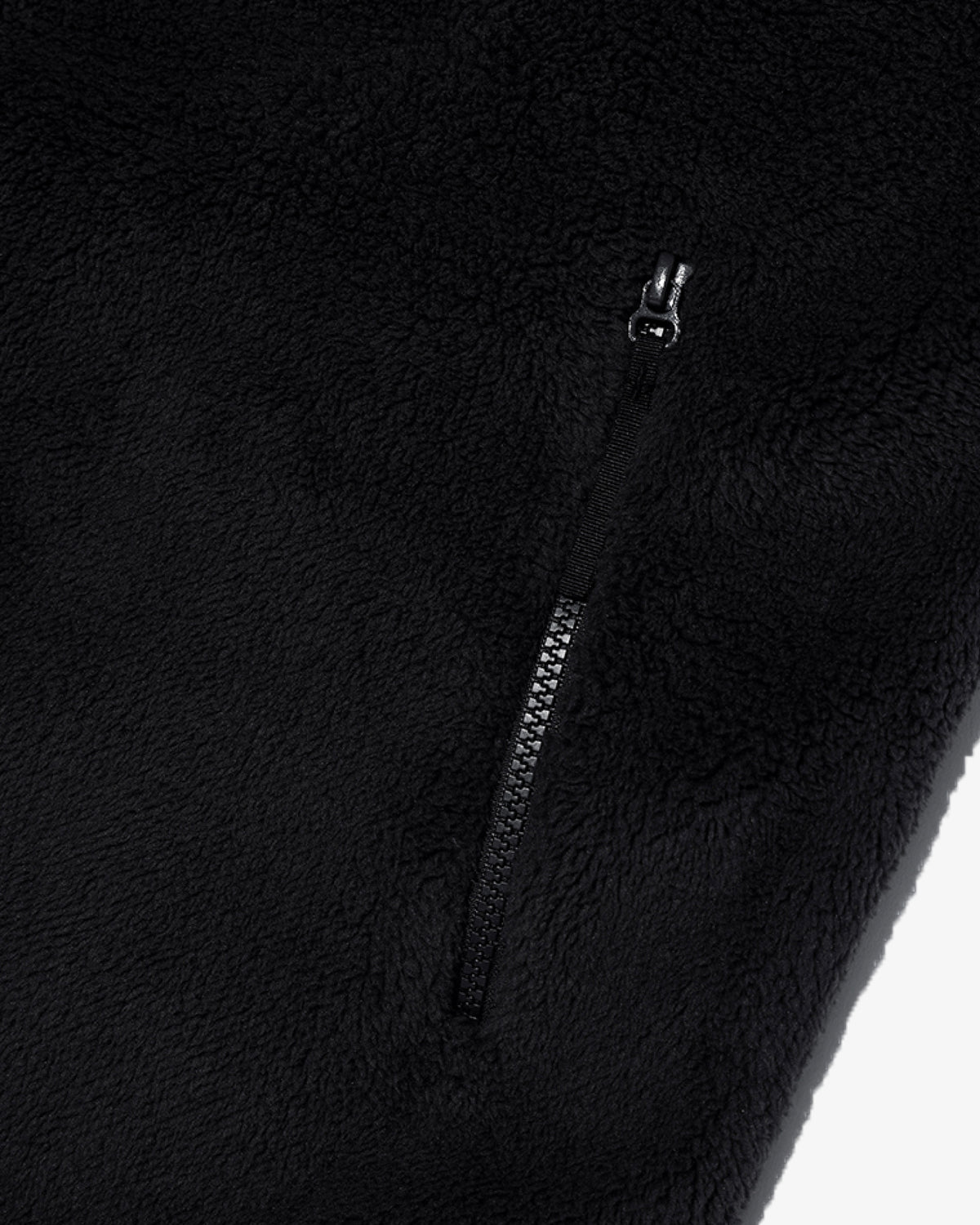 GOYOWEAR / Nylon Shear Fleece Jacket - Black