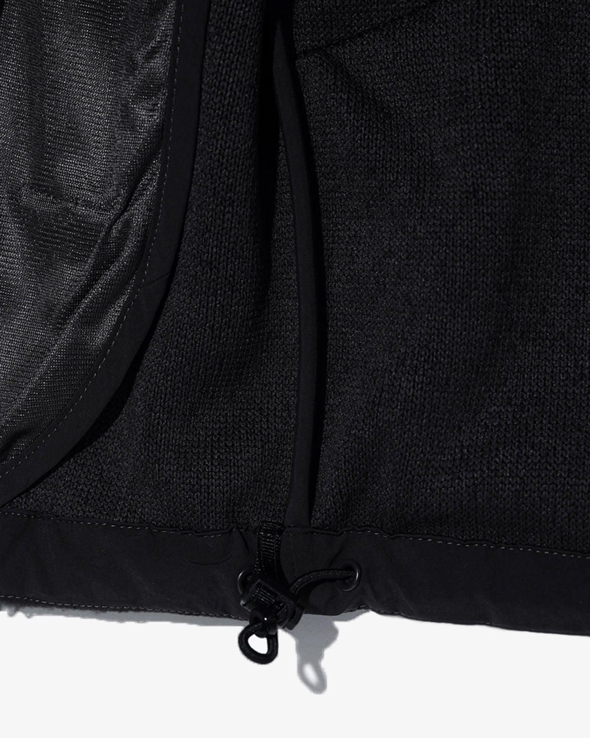 GOYOWEAR / Nylon Shear Fleece Jacket - Black