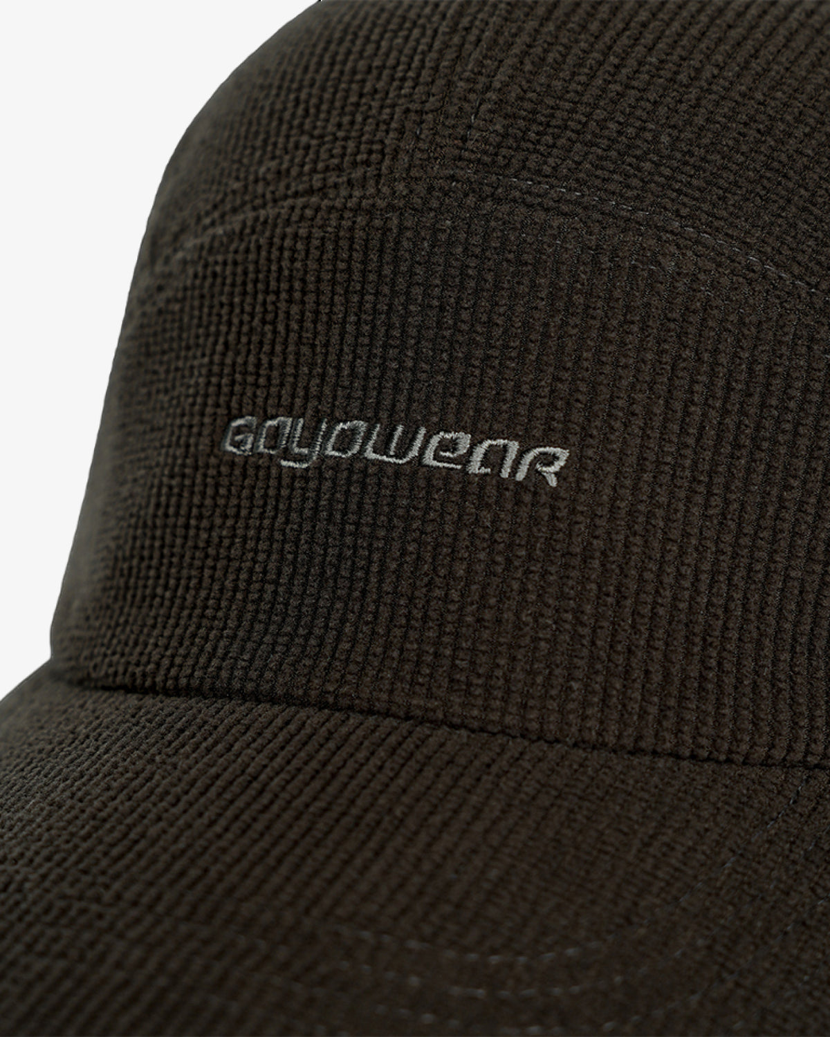 GOYOWEAR / Grid Fleece Cap - Brown
