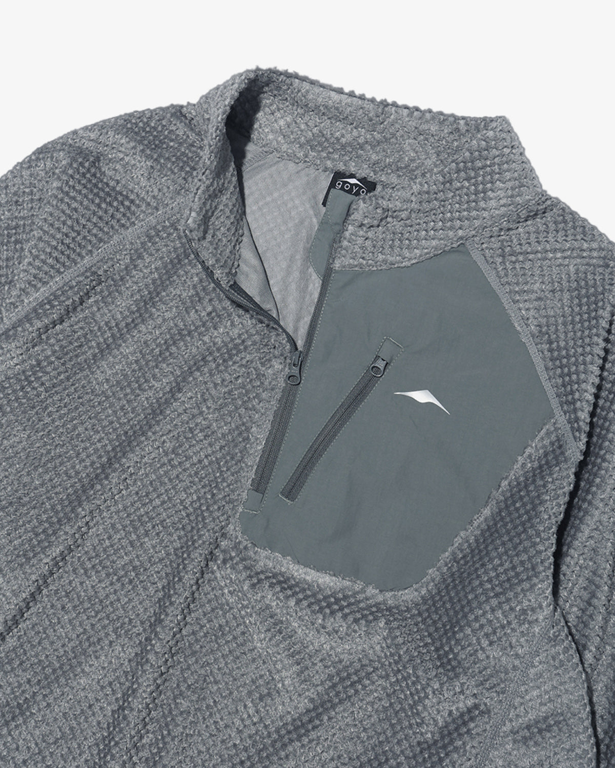 GOYOWEAR / Octa Light-Weight-Half Zip - Silver Grey