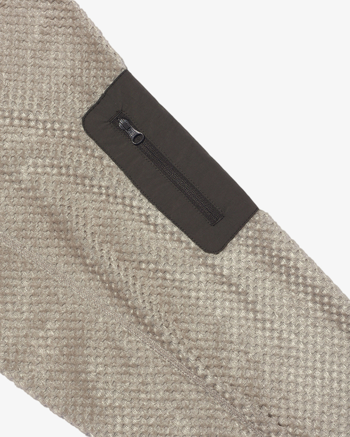 GOYOWEAR / Octa Light-Weight-Half Zip Hoodie - Beige