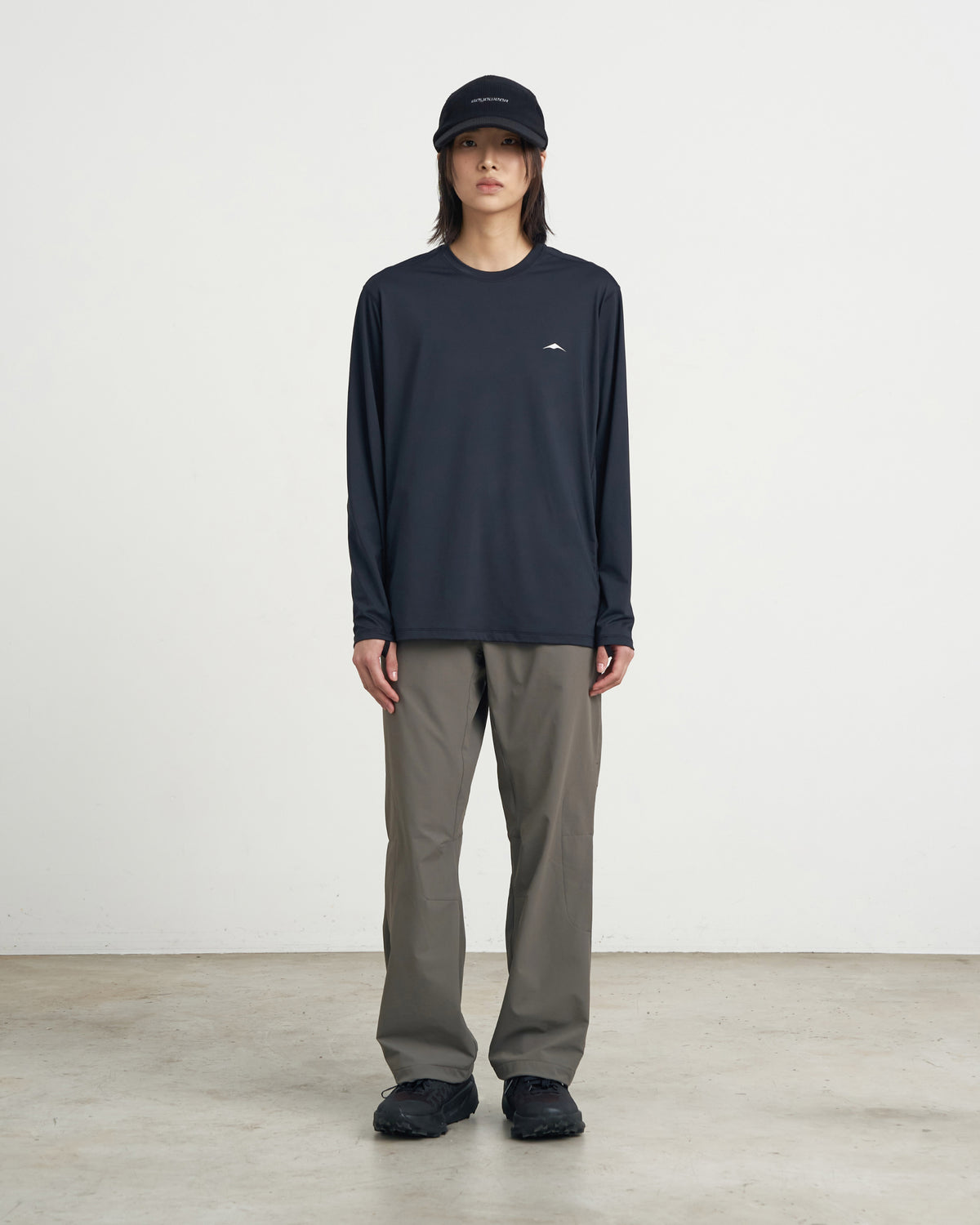 GOYOWEAR / Askin Logo Long Sleeve - Black