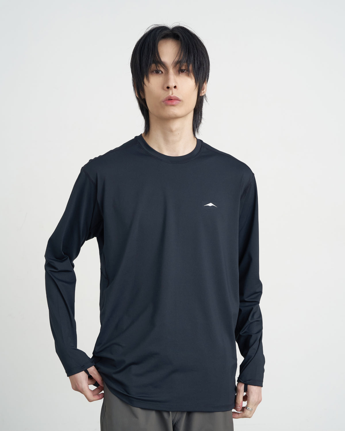 GOYOWEAR / Askin Logo Long Sleeve - Black