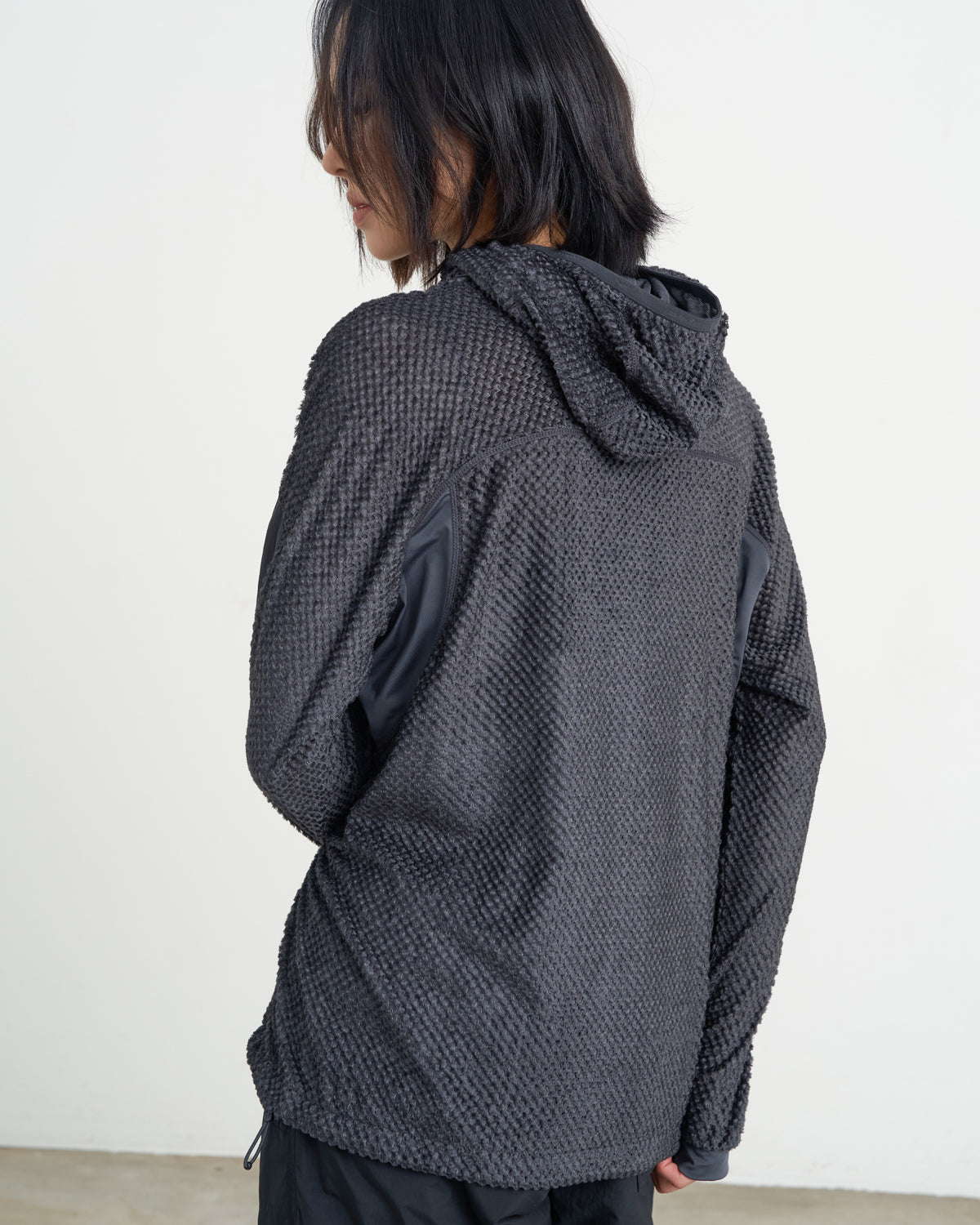 GOYOWEAR / Octa Light-Weight-Half Zip Hoodie - Anthracite Grey