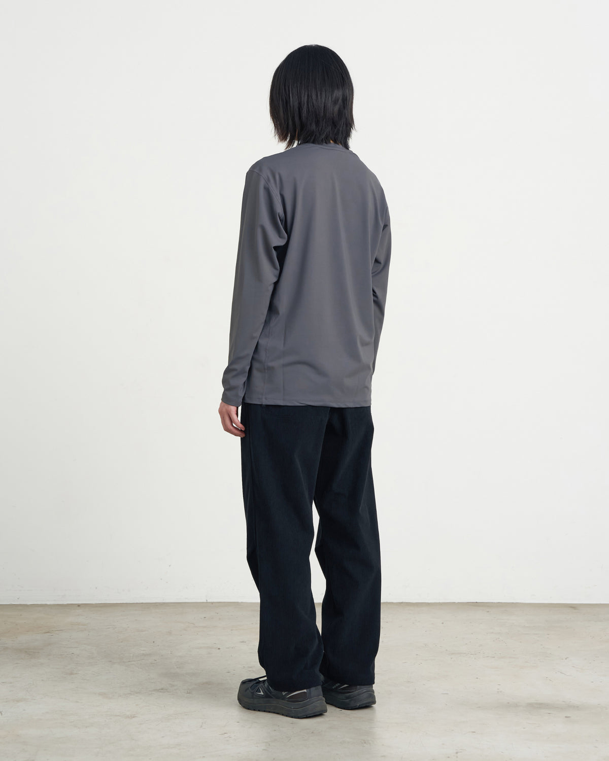 GOYOWEAR / Askin Logo Long Sleeve - Grey