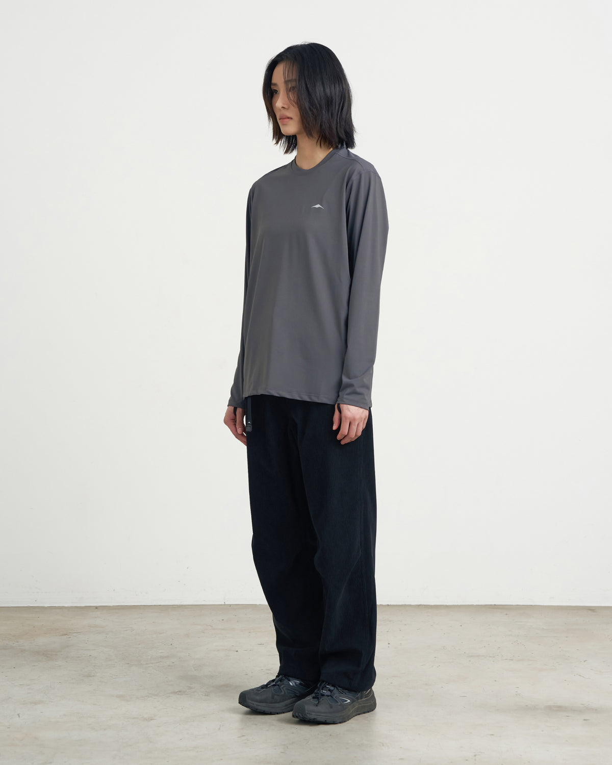 GOYOWEAR / Askin Logo Long Sleeve - Grey