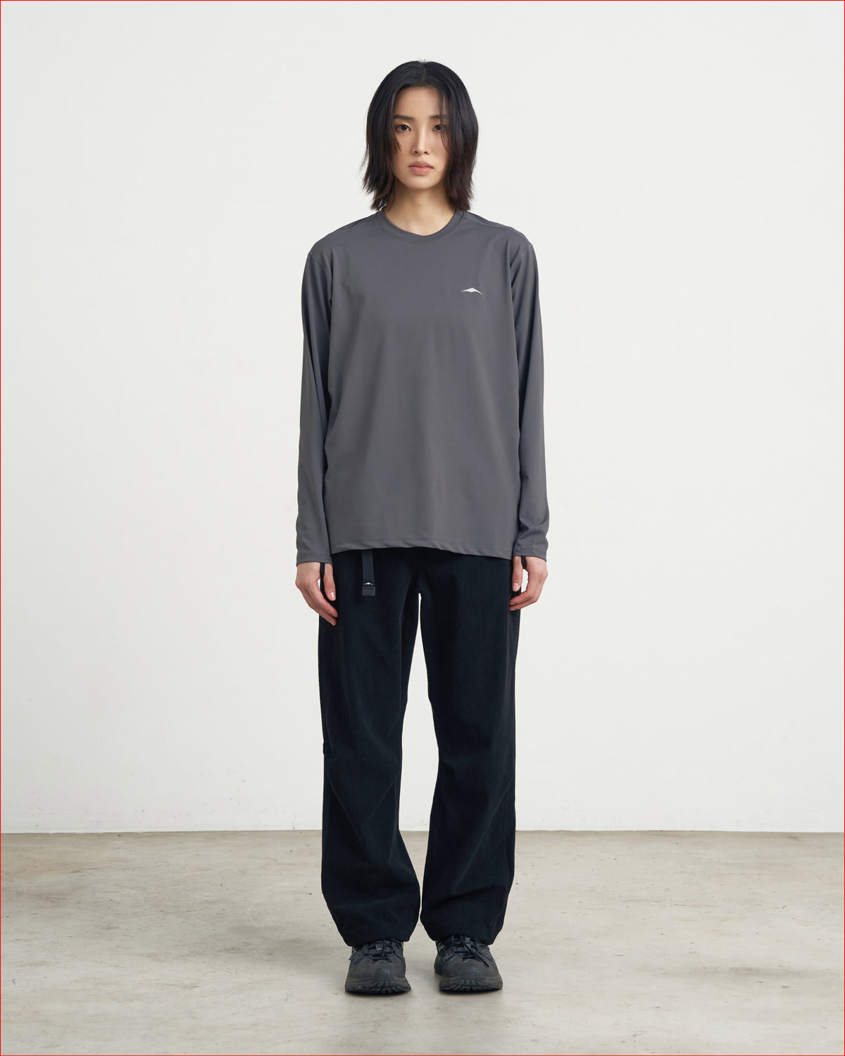 GOYOWEAR / Askin Logo Long Sleeve - Grey