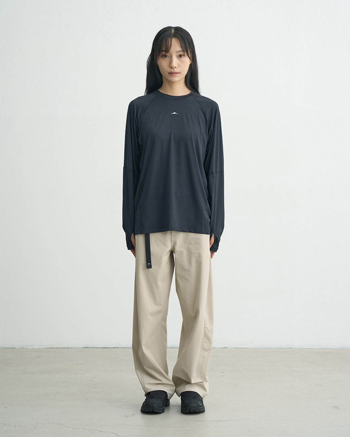 GOYOWEAR / Division Askin Logo Long Sleeve - Black