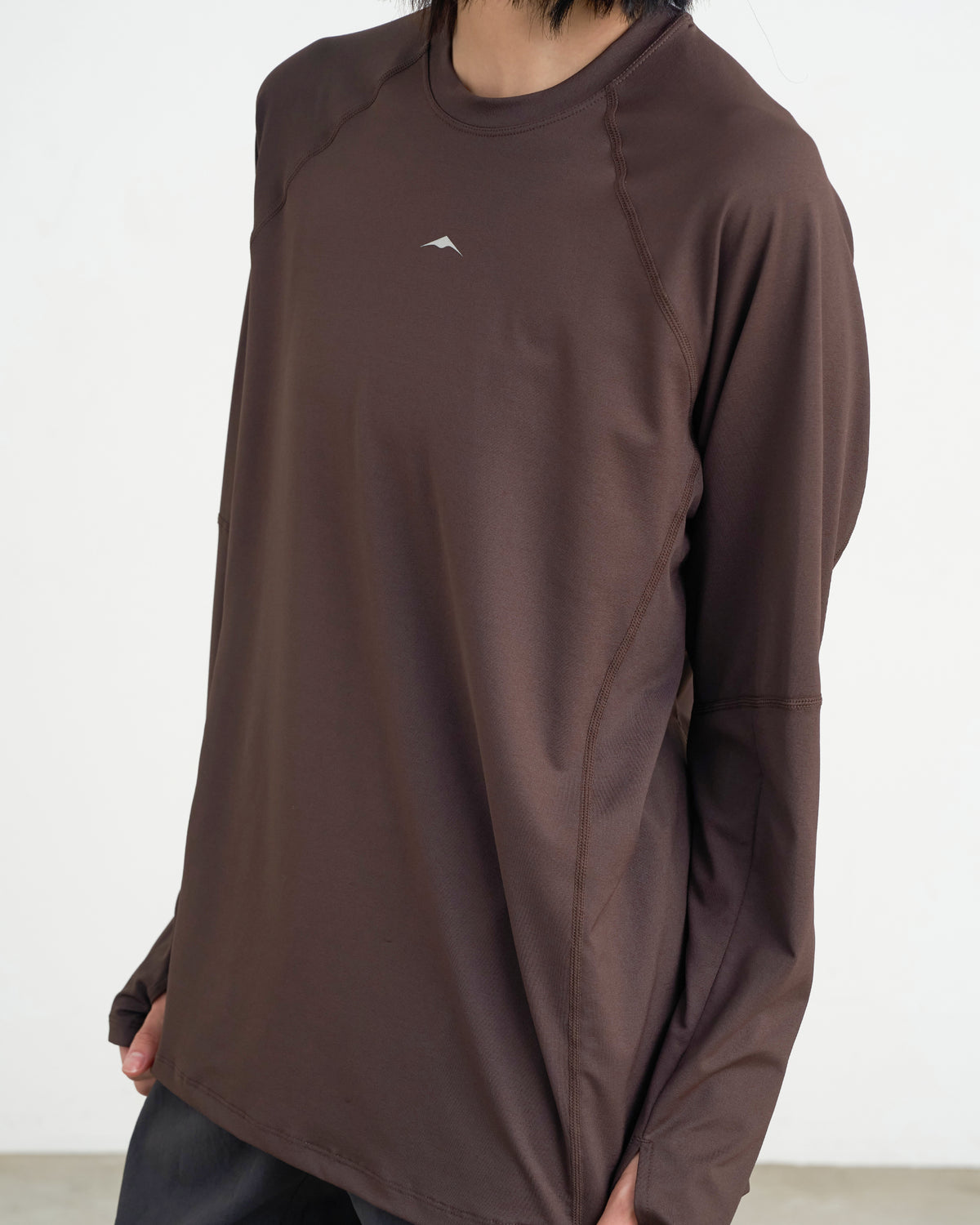GOYOWEAR / Division Askin Logo Long Sleeve - Espresso