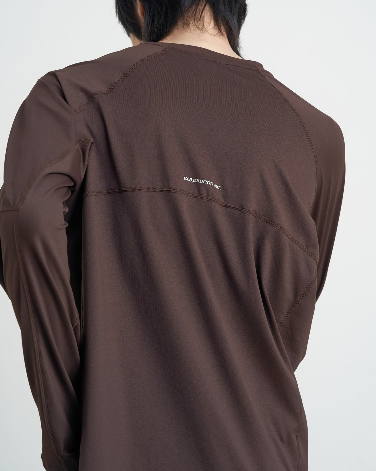 GOYOWEAR / Division Askin Logo Long Sleeve - Espresso