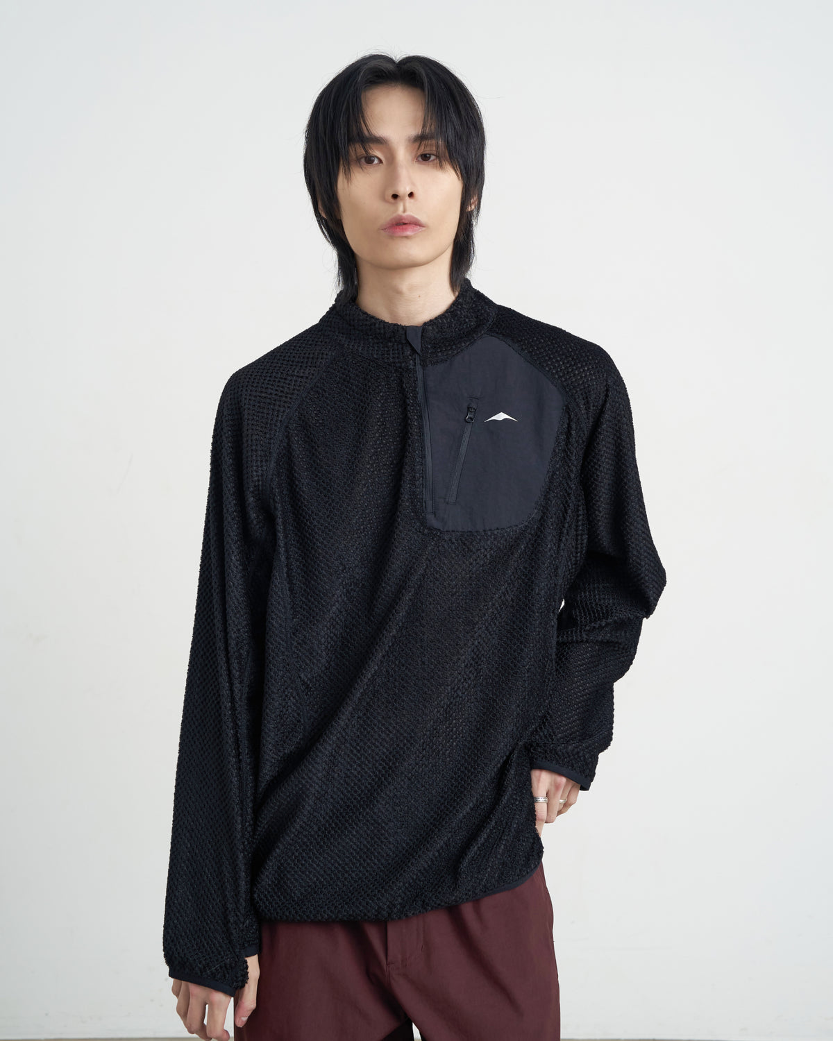 GOYOWEAR / Octa Light-Weight-Half Zip - Black