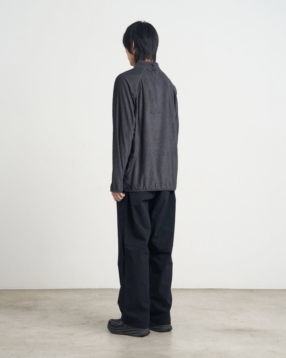 GOYOWEAR / Octa Light-Weight-Half Zip - Anthracite Grey