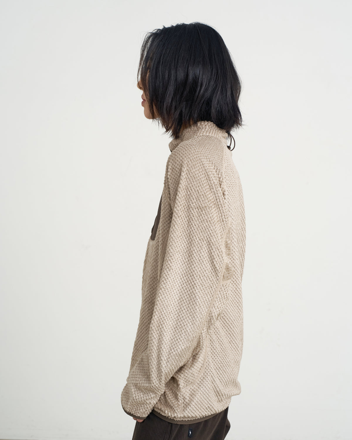 GOYOWEAR / Octa Light-Weight-Half Zip - Beige