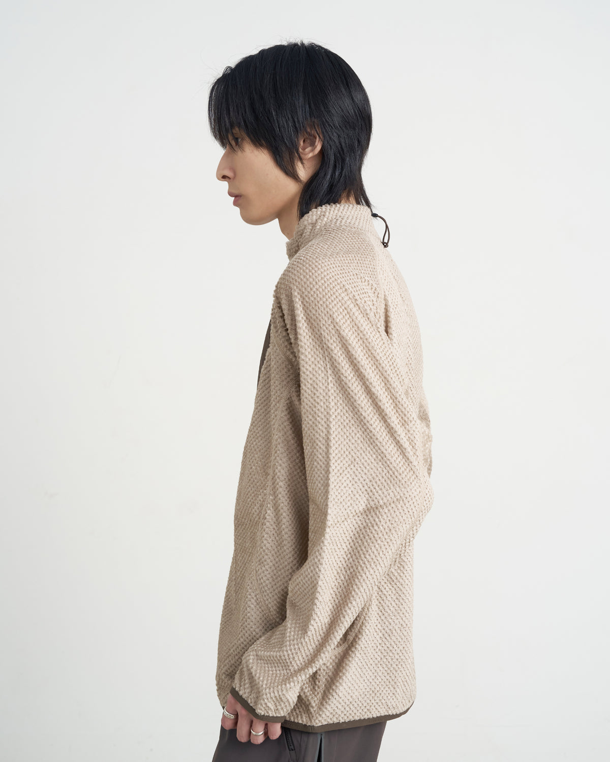 GOYOWEAR / Octa Light-Weight-Half Zip - Beige