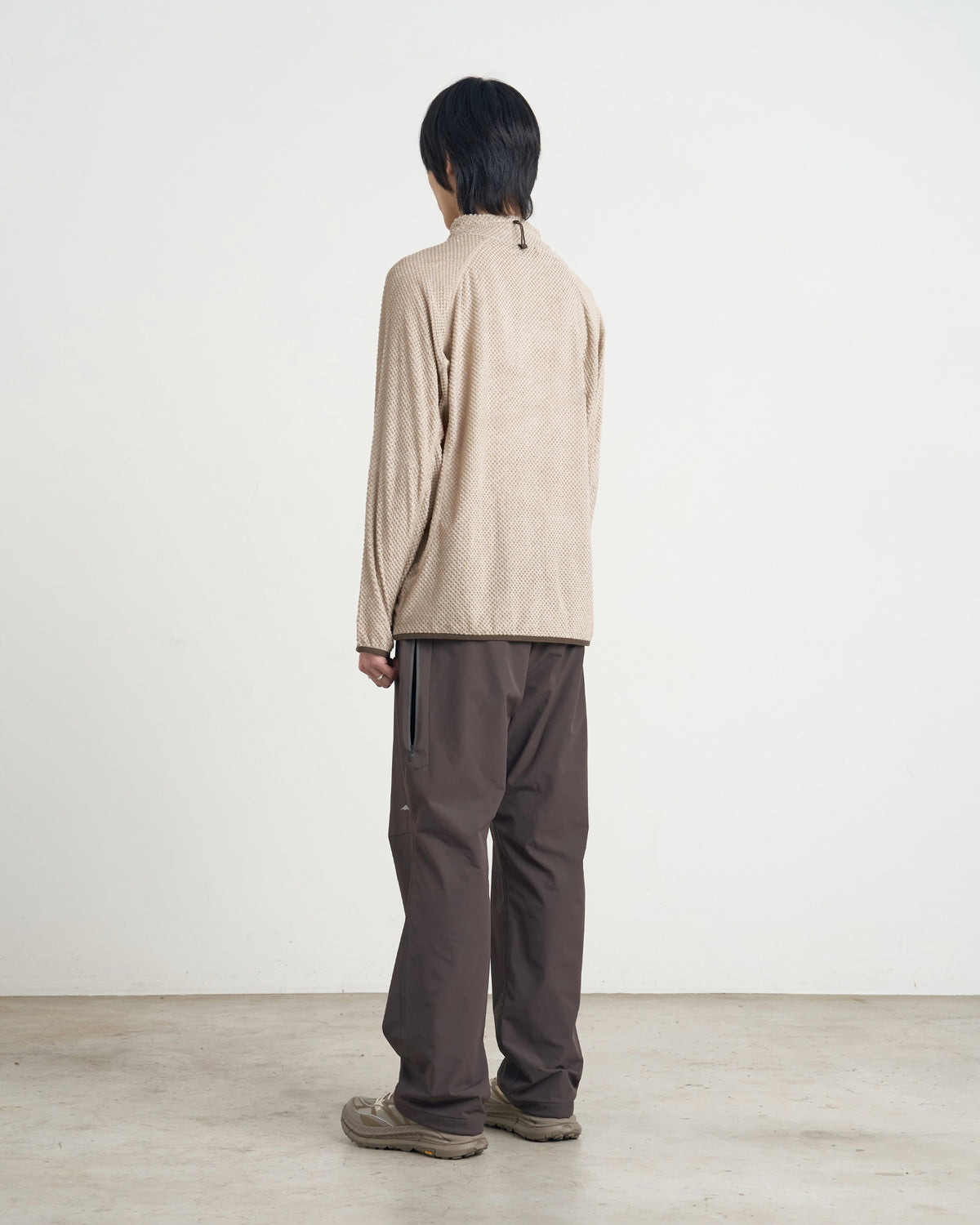 GOYOWEAR / Octa Light-Weight-Half Zip - Beige