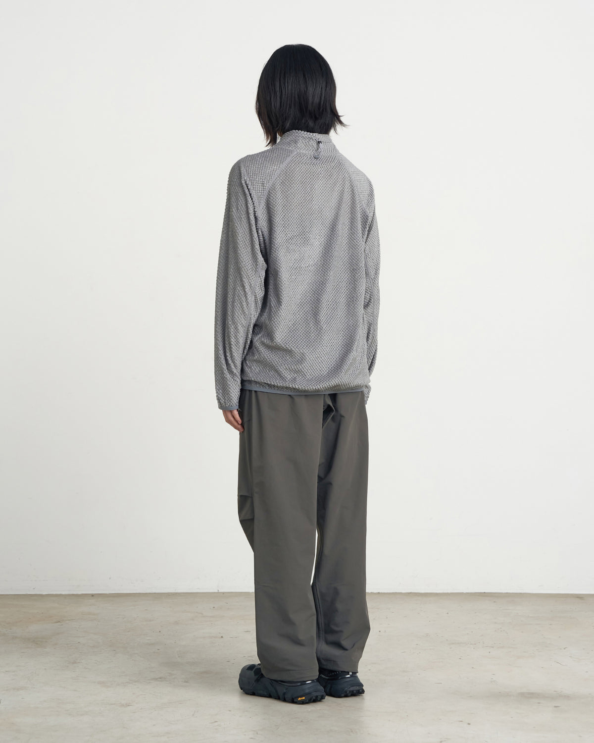 GOYOWEAR / Octa Light-Weight-Half Zip - Silver Grey