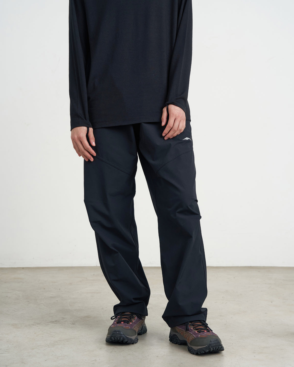 GOYOWEAR / Brushed Relax Pants - Black