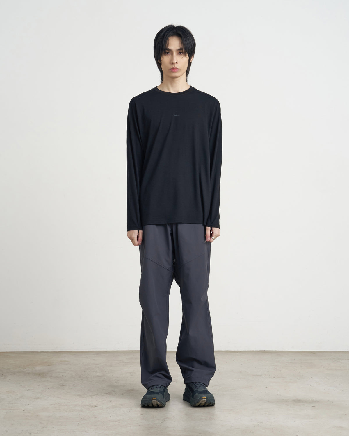 GOYOWEAR / Brushed Relax Pants - Dark Grey