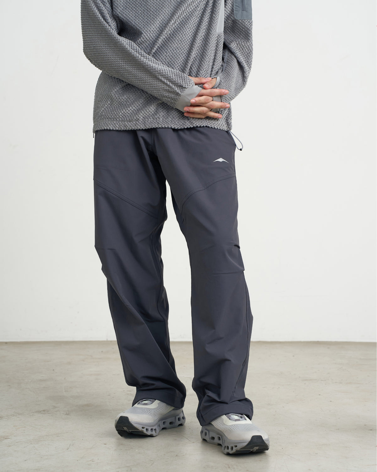 GOYOWEAR / Brushed Relax Pants - Dark Grey