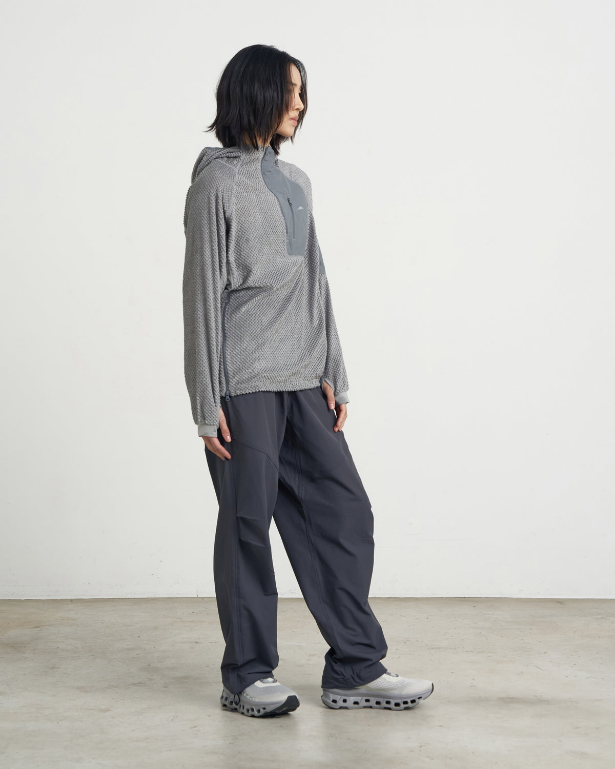 GOYOWEAR / Brushed Relax Pants - Dark Grey
