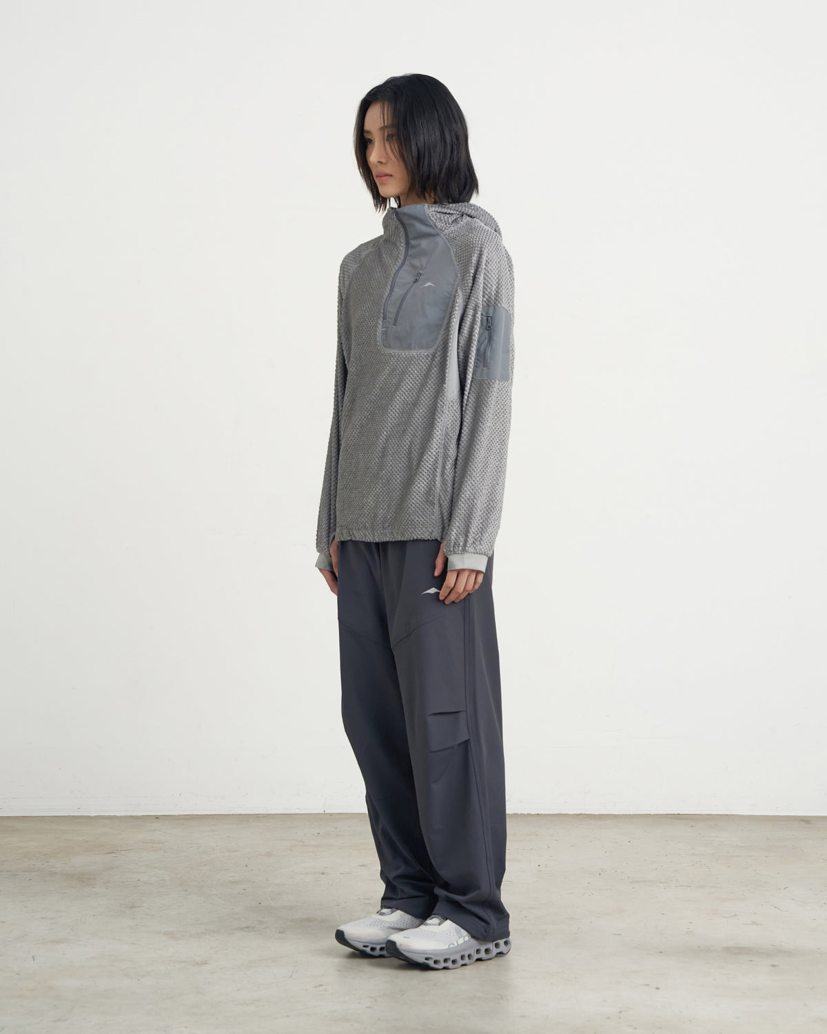 GOYOWEAR / Brushed Relax Pants - Dark Grey