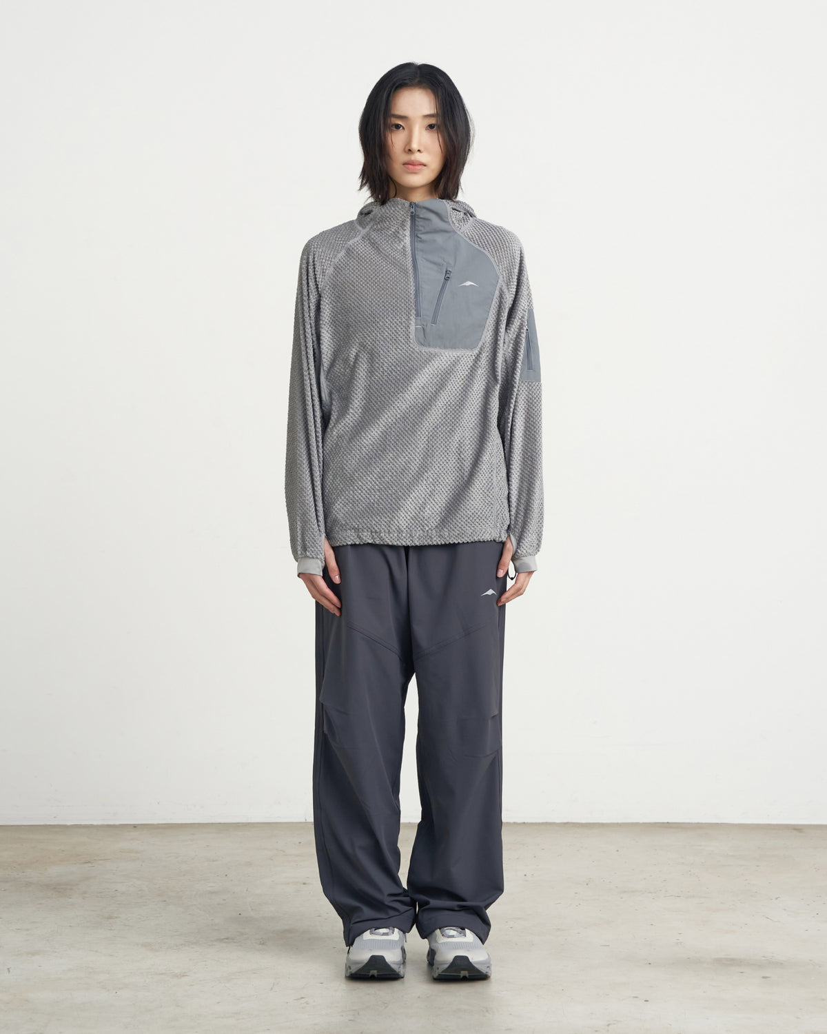GOYOWEAR / Brushed Relax Pants - Dark Grey