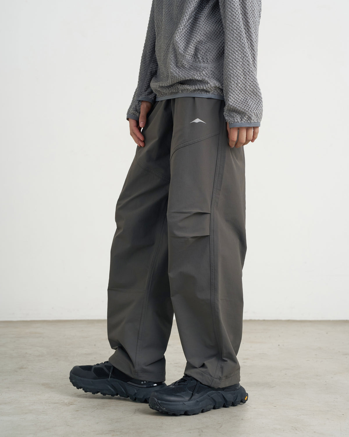 GOYOWEAR / Brushed Relax Pants - Khaki Grey