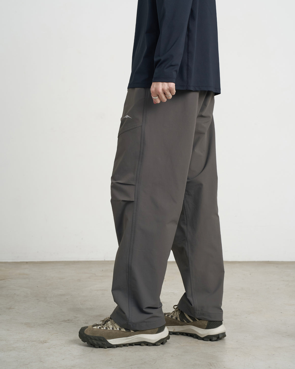 GOYOWEAR / Brushed Relax Pants - Khaki Grey