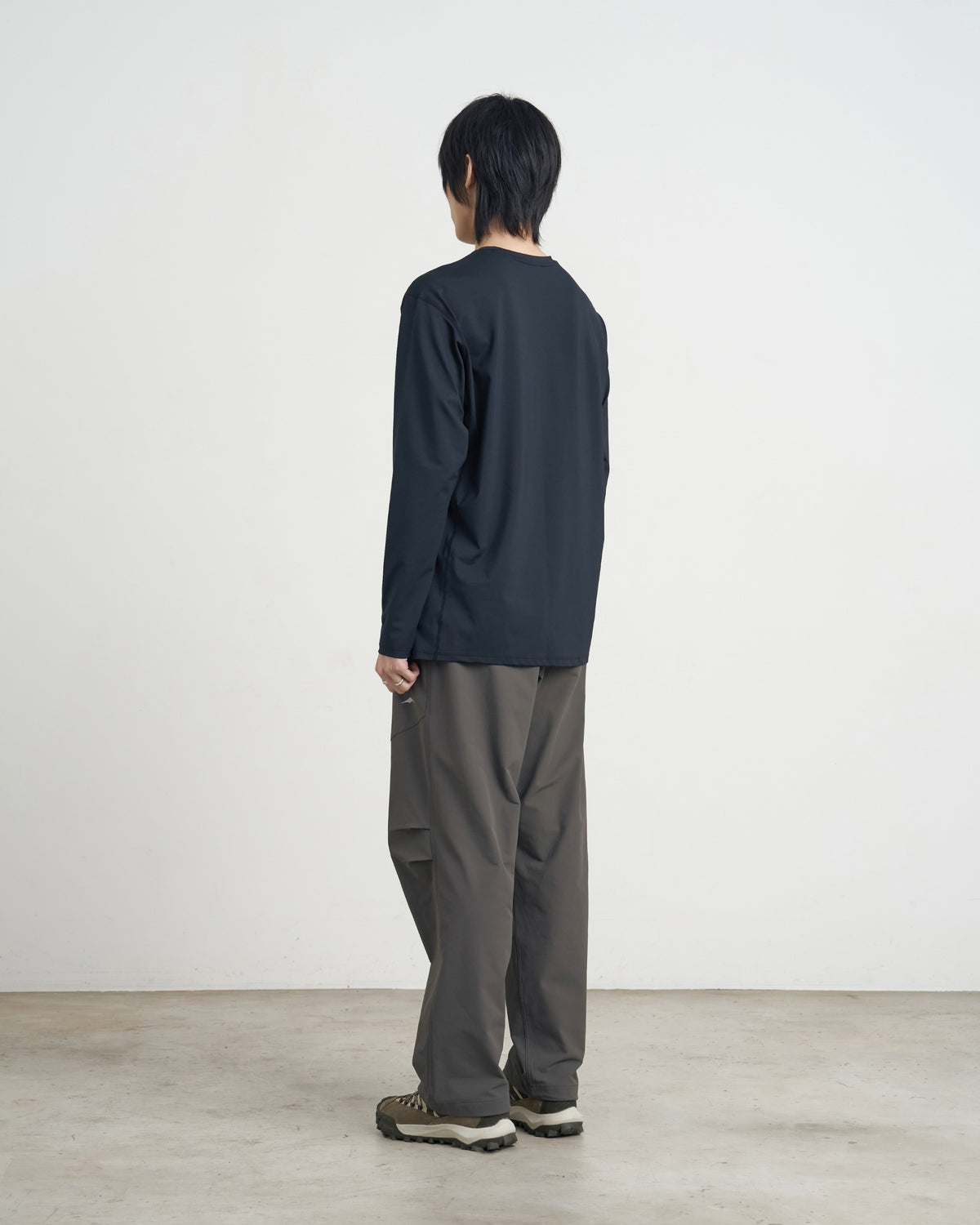 GOYOWEAR / Brushed Relax Pants - Khaki Grey
