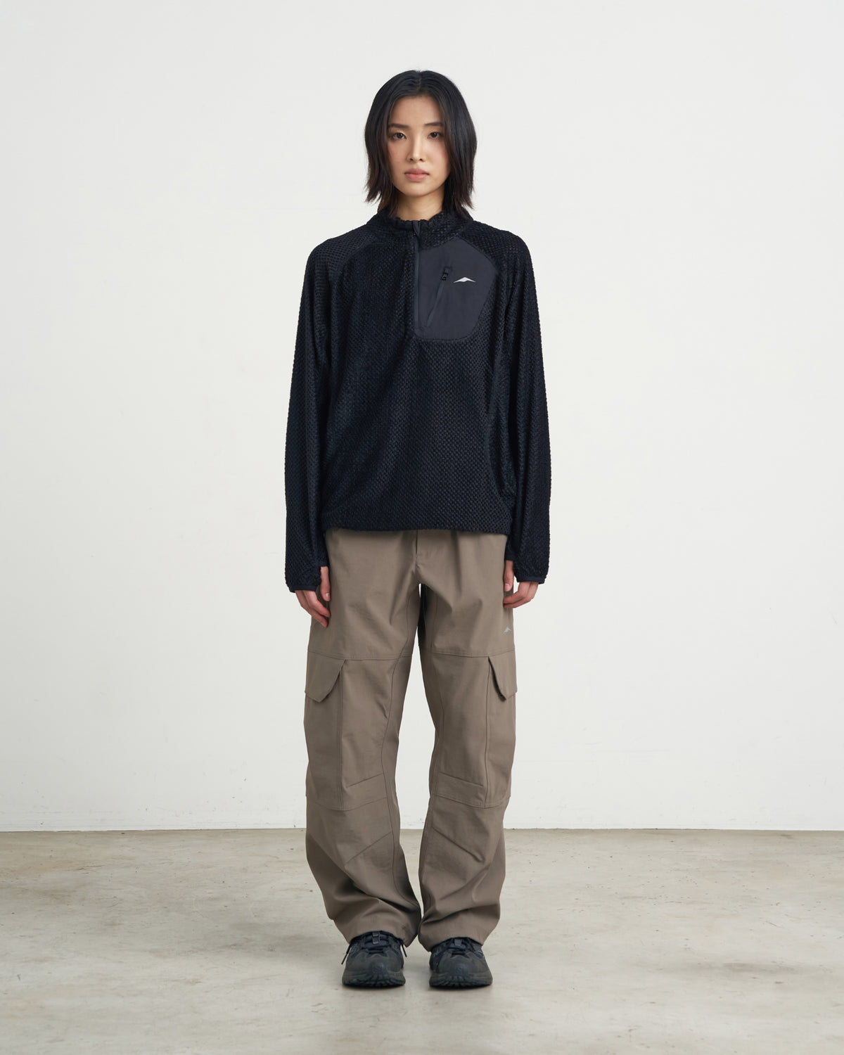 GOYOWEAR / Utility Wide Cargo Pants - Beige