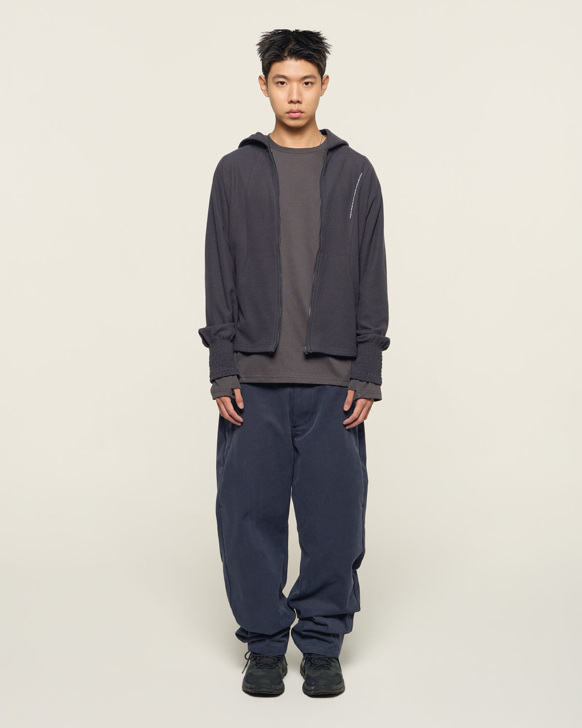 MSC / 26AW Sakariba Hooded Jacket - Charcoal