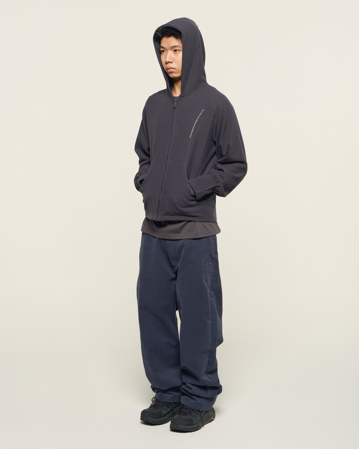 MSC / 26AW Sakariba Hooded Jacket - Charcoal