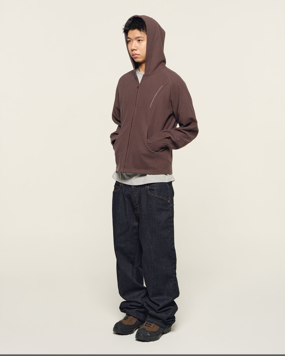 MSC / 26AW Sakariba Hooded Jacket - Brown