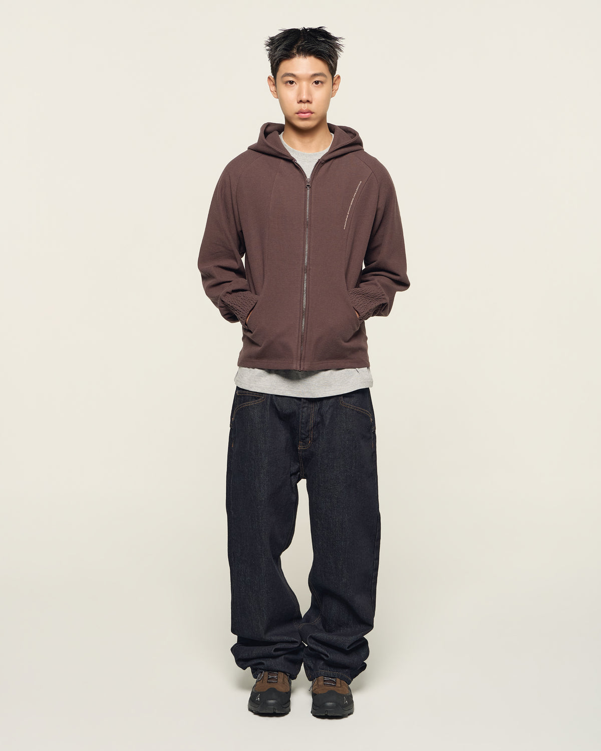 MSC / 26AW Sakariba Hooded Jacket - Brown