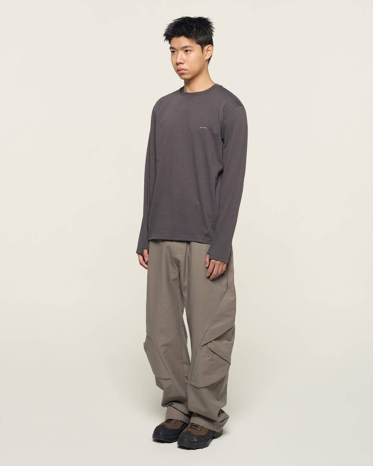MSC / 26AW HEX 24 Long Sleeve - Charcoal